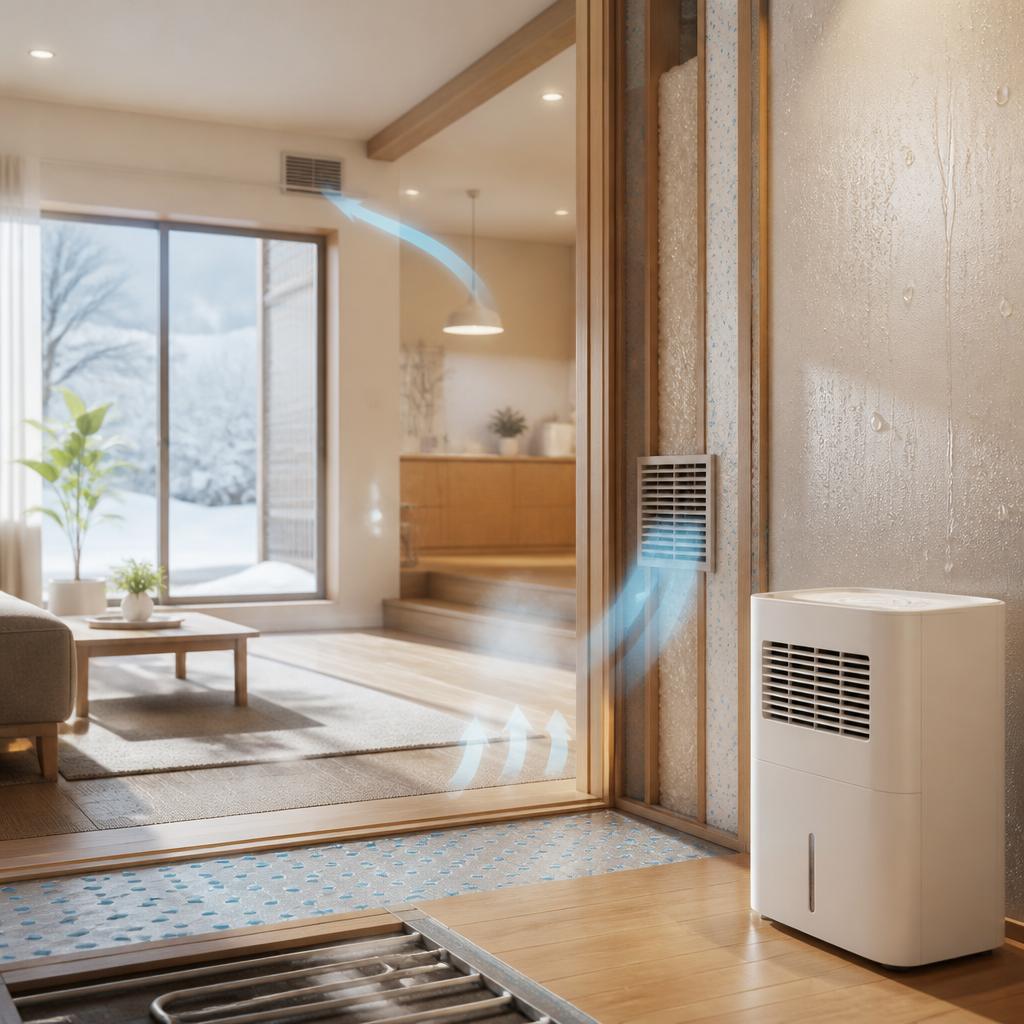 冬の湿気対策はお任せ！快適で健康的な住まいを手に入れよう