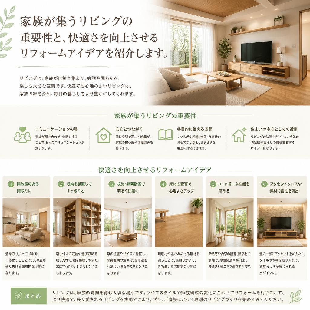 リビングの使い方