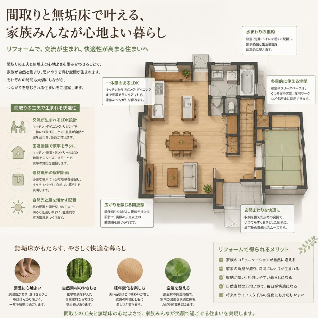 快適空間を実現する住まい設計のポイント