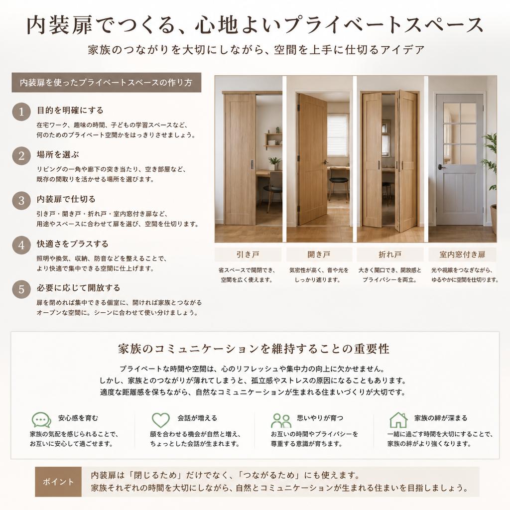 プライベート空間の確保