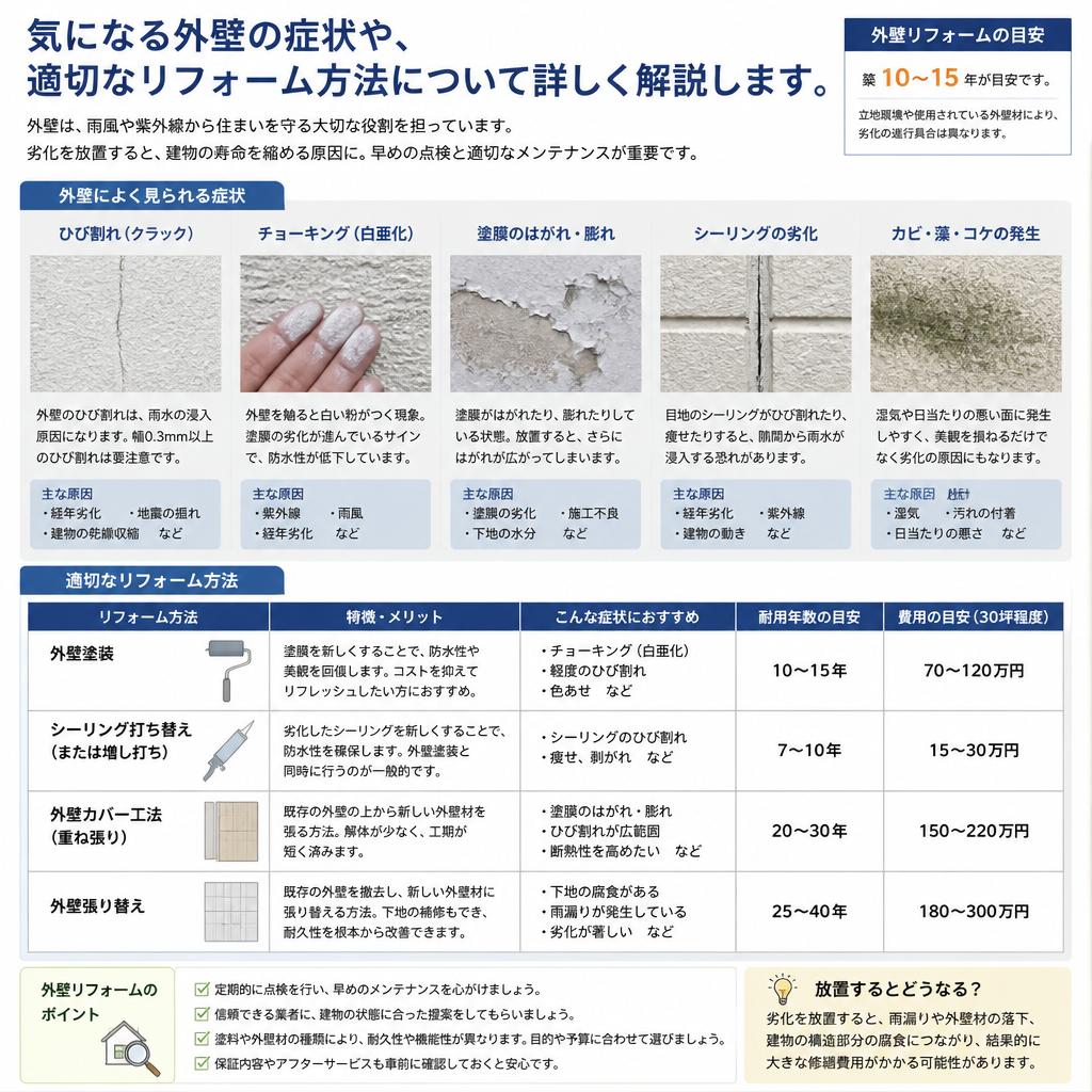 5. 外壁の改修方法