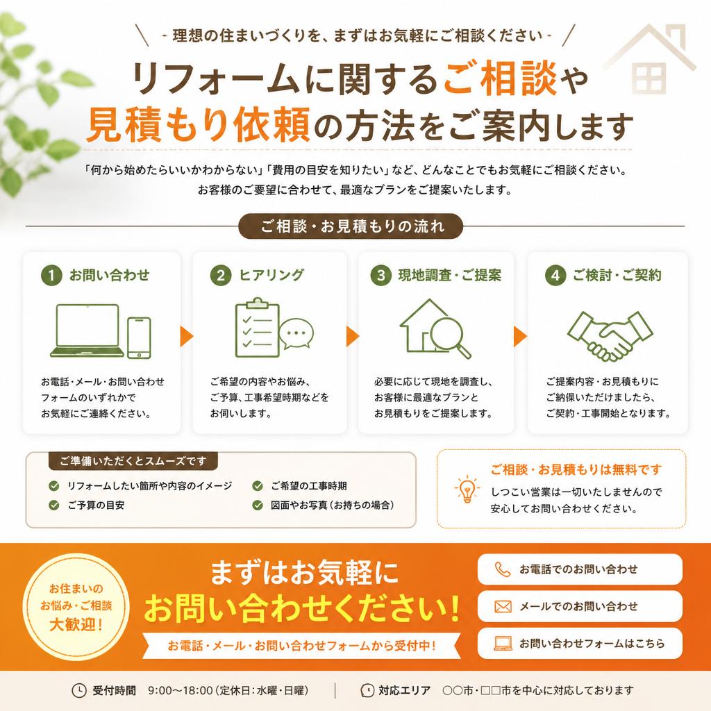 7. お問い合わせ：あなたの夢を形にしよう