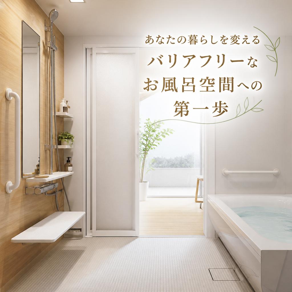 あなたの暮らしを変えるバリアフリーなお風呂空間への第一歩