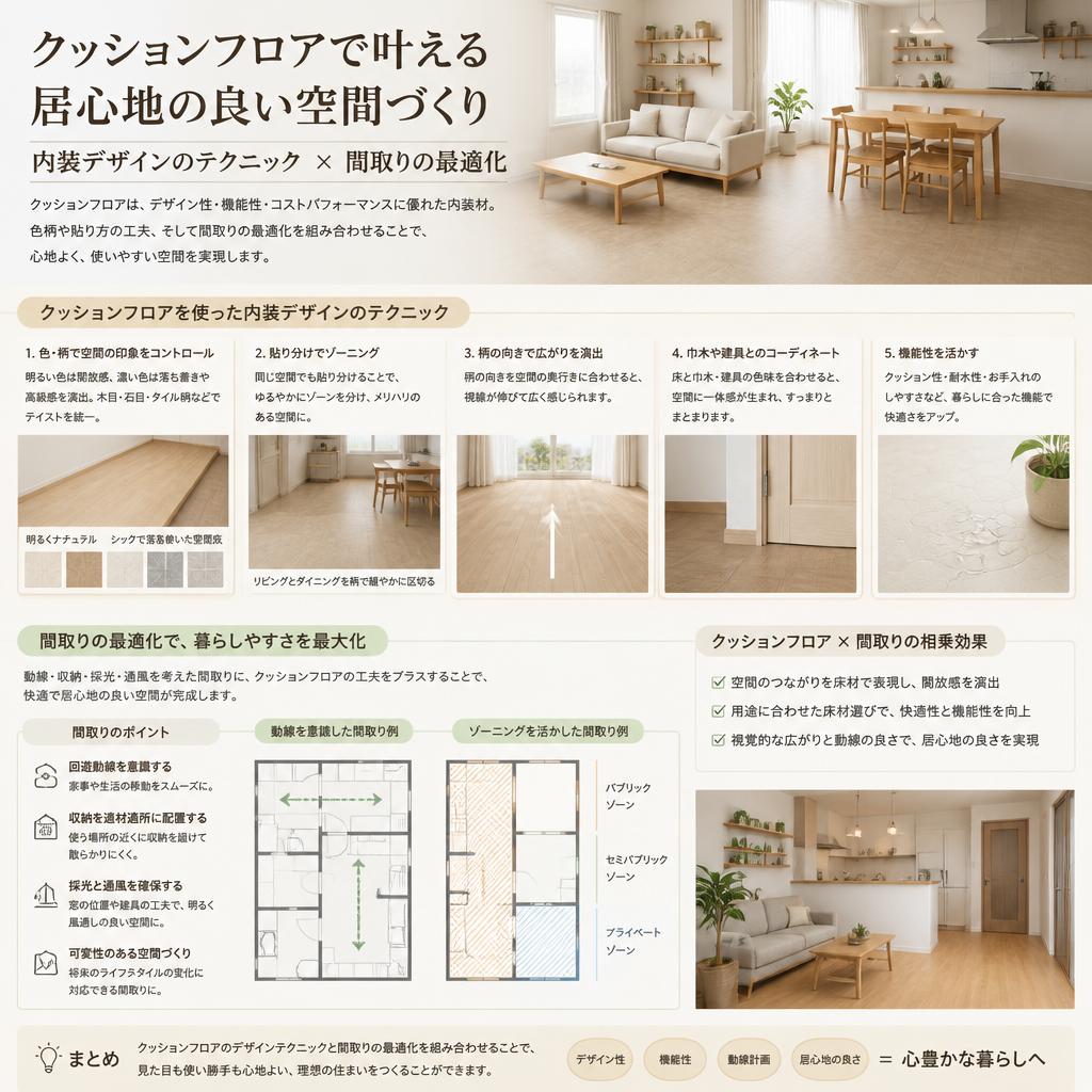 4. 内装デザインテクニックで魅力UP