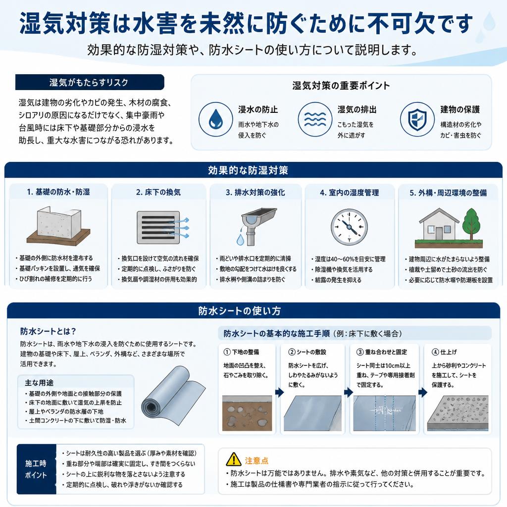 3. 効果的な防湿対策