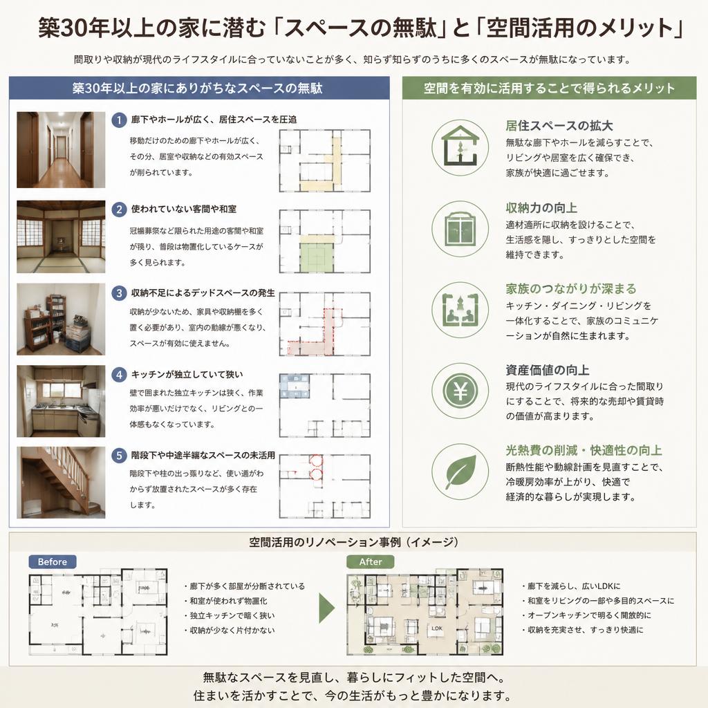 2. 空間活用の重要性