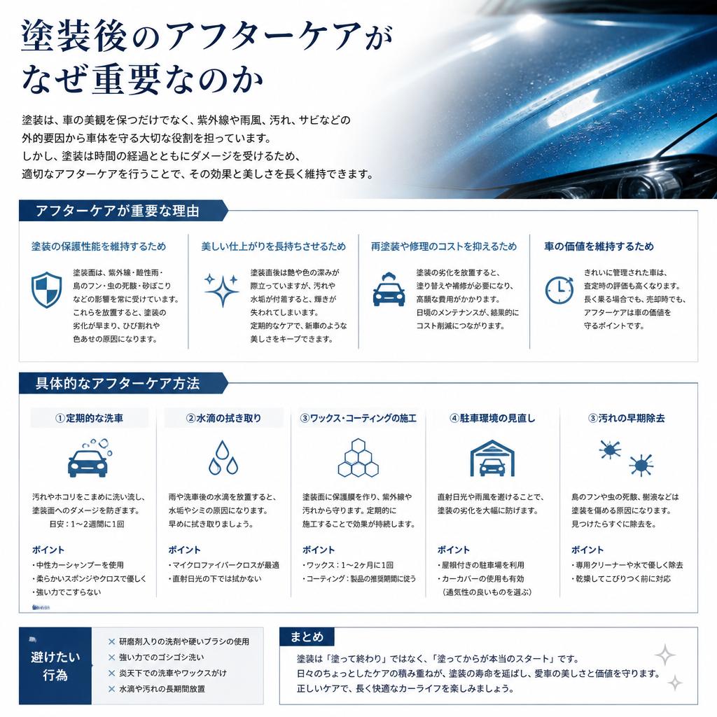 アフターケアの重要性