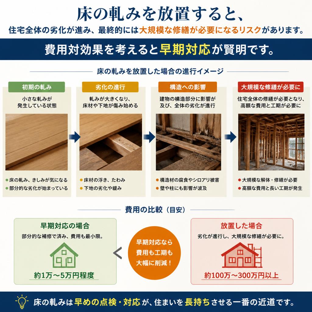 放置するとどうなるのか？