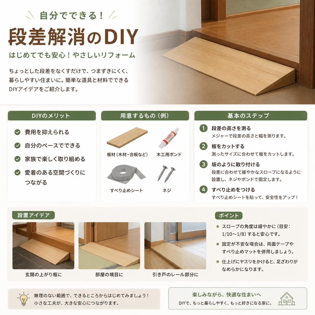 DIYリフォームで手軽に対応