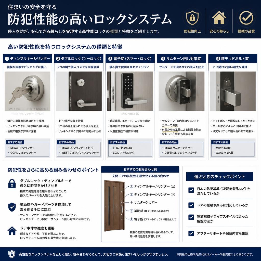 4. 高性能なロックシステムとは