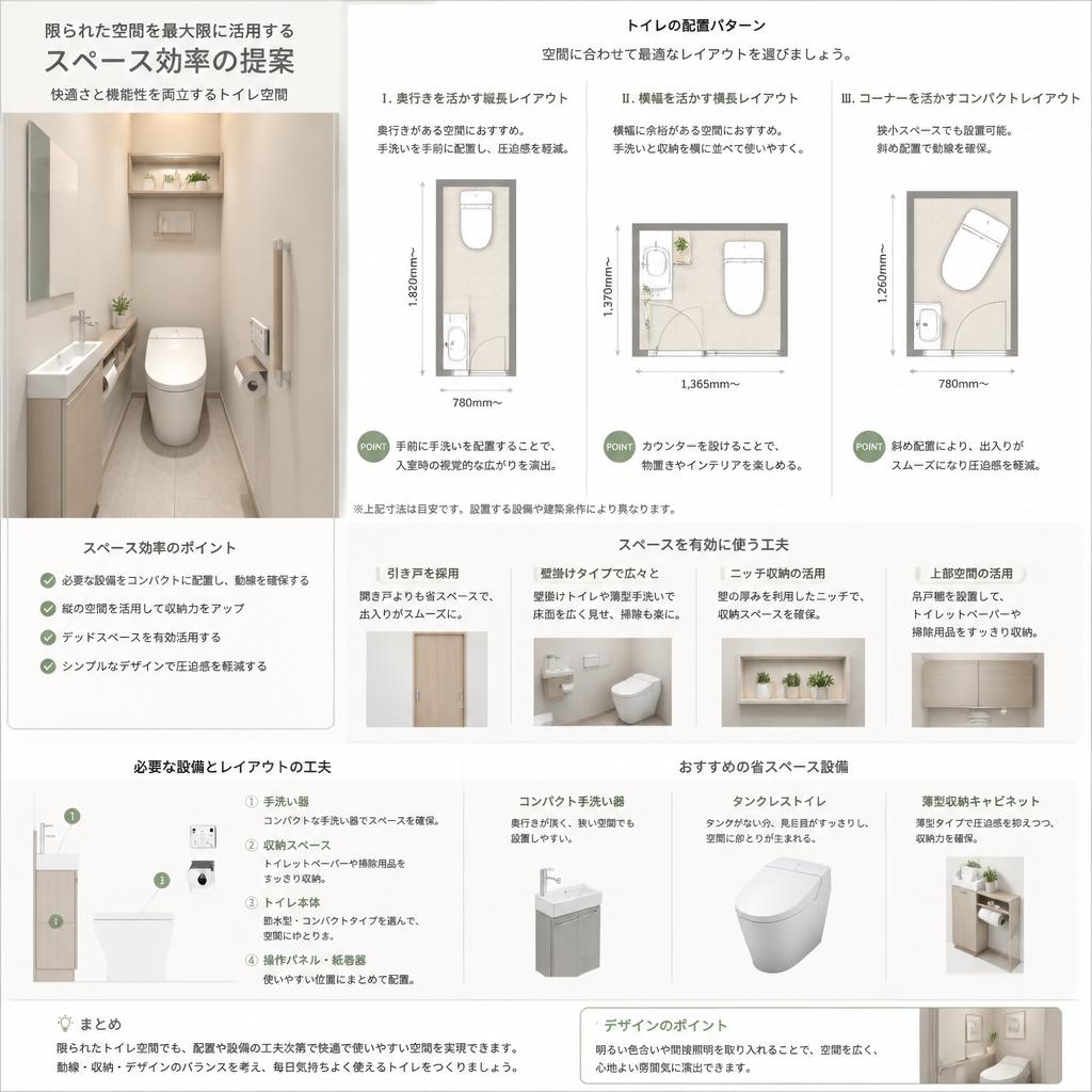 効率的なスペースレイアウトを考える