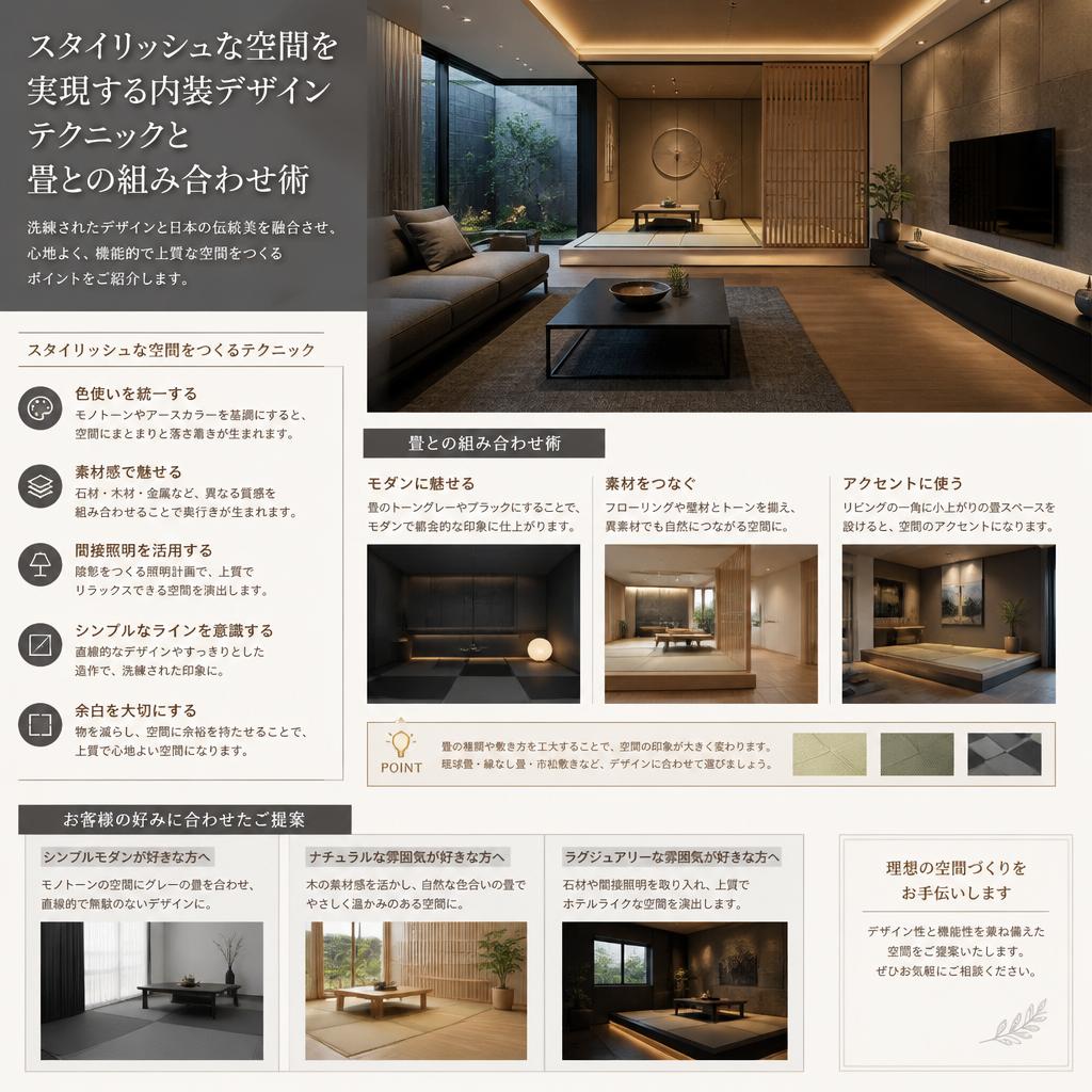 内装デザインのポイント