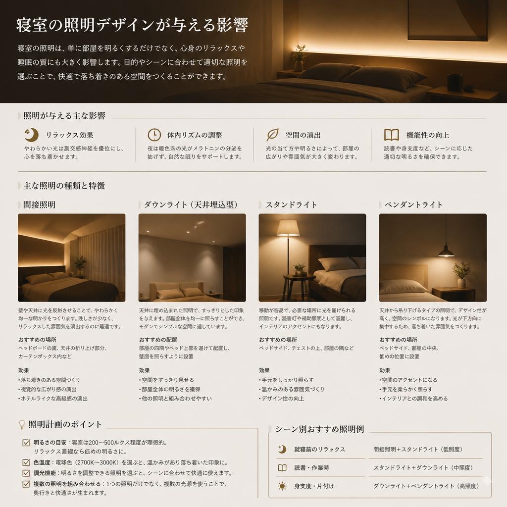 2. 照明デザインの重要性と種類